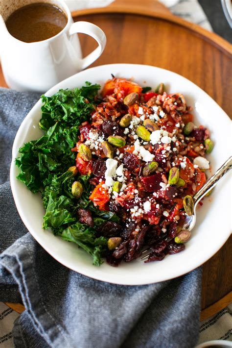 Hearty Winter Grain Bowl with Balsamic Dressing – Chalkfulloflove