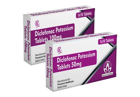 50,100 Diclofenac Potassium Tablets, Packaging Type: Box at best price ...