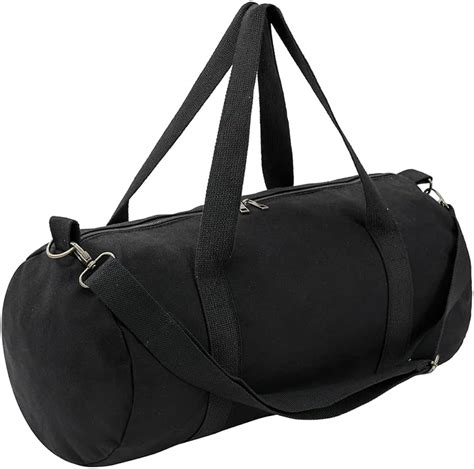 Canvas Duffle Bag, 24 Large Heavy Duty Duffle Bag, 46.5 Long Adjustable ...