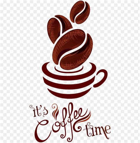 coffee clipart illustration png - its coffee time PNG image with ...