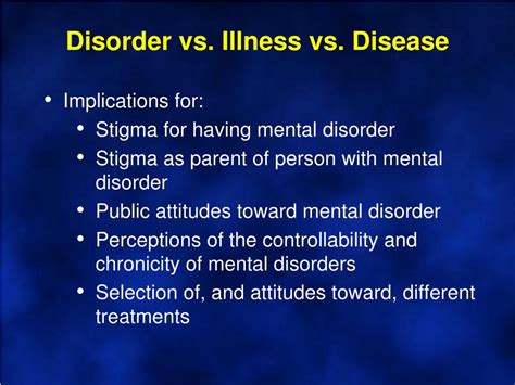 Illness Vs Disease