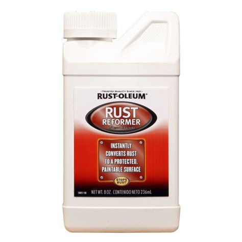 Black, Rust-Oleum Automotive Rust Reformer-248659, 8 oz - Walmart.com