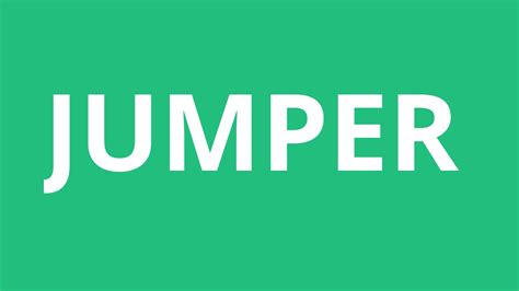 How To Pronounce Jumper - Pronunciation Academy - YouTube