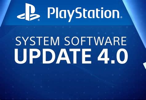 PlayStation 4 System Software Update 4.00 Released Today - Geeky Gadgets