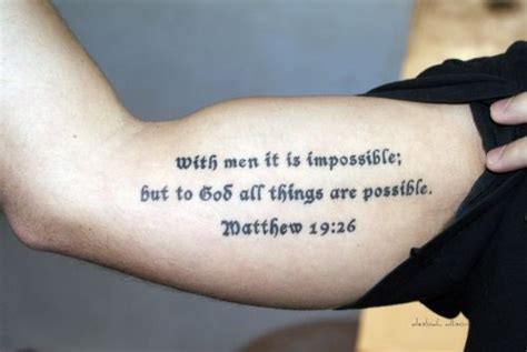 good bible verse tattoos for guys - Carrying A Fetus Diary Image Database