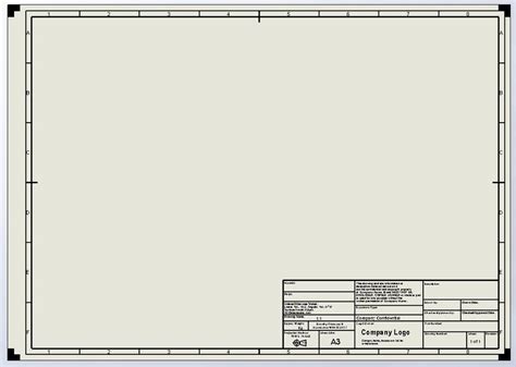 Cad Drawing Templates Free – Warehouse of Ideas