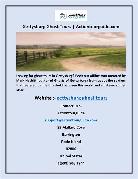 Gettysburg Ghost Tours | Actiontourguide.com by actiontourguide01 - Issuu