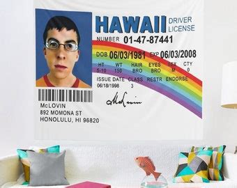 Mclovin Fake Id Meme - Etsy