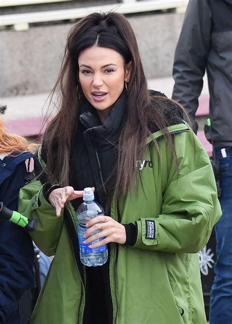 Michelle Keegan - Arriving for "Brassic" Filming in Blackpool 11/01/2022 • CelebMafia