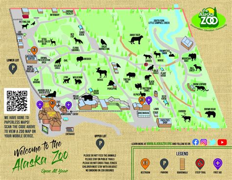 Zoo Map — The Alaska Zoo