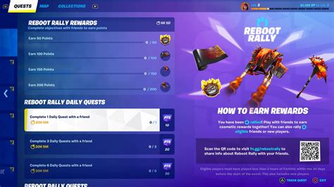 All Fortnite Reboot Rally Quests and Rewards: Fortnite Reboot a Friend ...