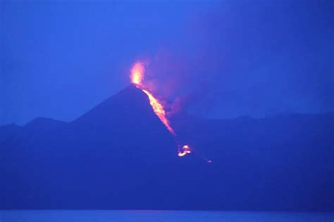 Barren Island Active Volcano in the Andaman Islands