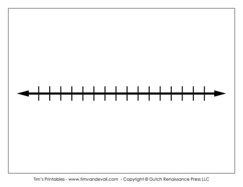 Printable Timeline Template - Tim's Printables