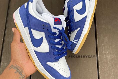 Release Date: Nike SB Dunk Low ‘LA Dodgers’ - Sneaker Freaker