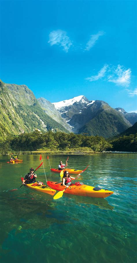 Cruise and Kayak Milford Sound with Southern Discoveries - NZ New Zealand Adventure, Adventure ...