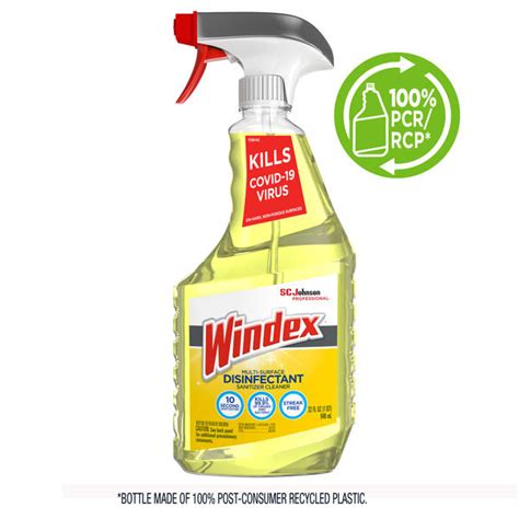 SC Johnson Professional® Windex® Multi-Surface Disinfectant Sanitizer Cleaner | SC Johnson ...