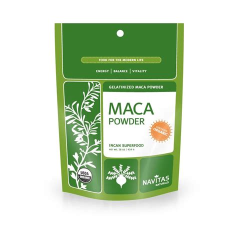 Navitas Naturals, Organic, Maca Powder, Gelatinized, 454 g, 16 oz Australia – Mega Vitamins