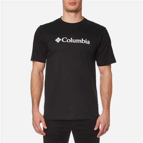 Columbia Men's Csc Basic Logo T-Shirt - Black Clothing | TheHut.com