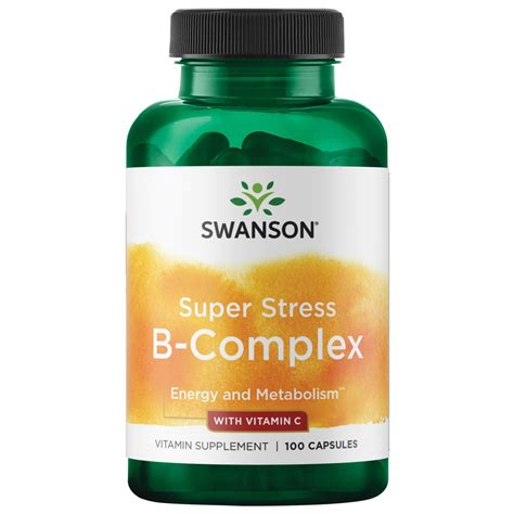 Super Stress B Complex 100 Capsules - VITAMER