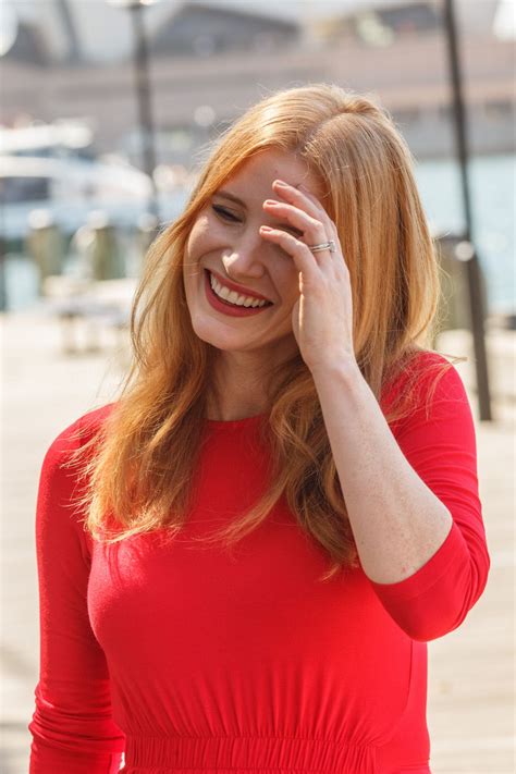 Jessica Chastain - "Mollys Game" Photocall in Sydney • CelebMafia