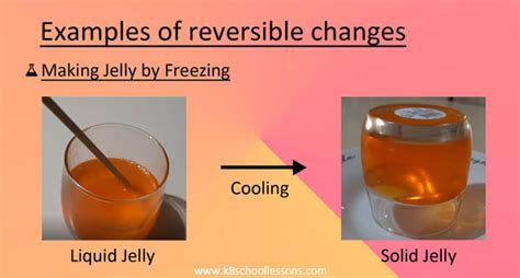 Reversible Changes or Physical Changes Examples Reversible Changes (2022)