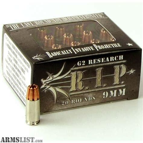 ARMSLIST - For Sale: RIP Ammo G2 Research