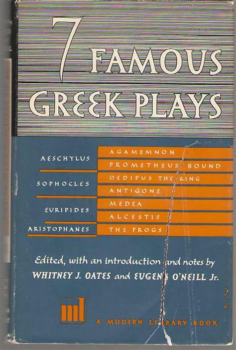 Seven Famous Greek Plays Plays of Aeschylus, Sophocles, Euripedes and ...