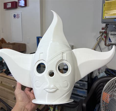 3D printed Sogeking Mask One Piece • made with Creality CR-10・Cults