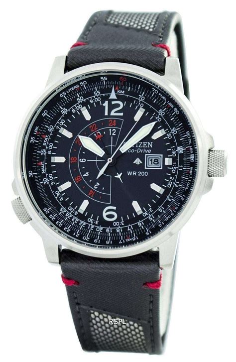 Citizen Nighthawk Promaster Eco-Drive Pilot BJ7017-09E Men's Watch ...