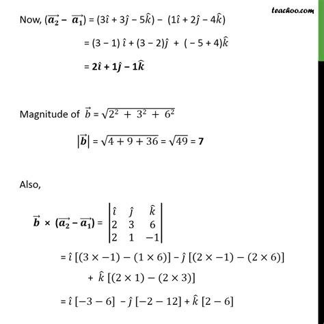 Example 12 - Class 12 Chapter 11 - Find distance between lines