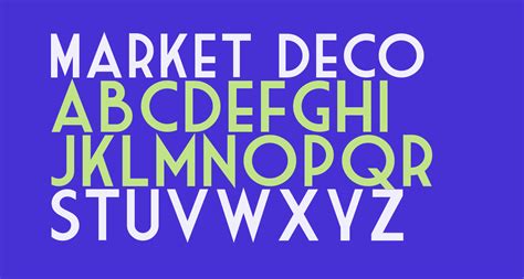 Market Deco free Font - What Font Is