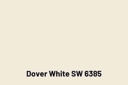 Dover White from Sherwin Williams SW 6385 | Mr. Happy House