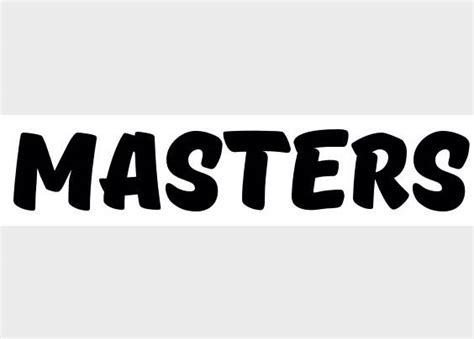 Masters font FREE download - Fontspace.io