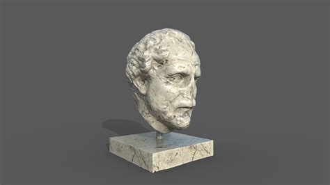 Head Of The Orator Demosthenes 2 Model - TurboSquid 1824854