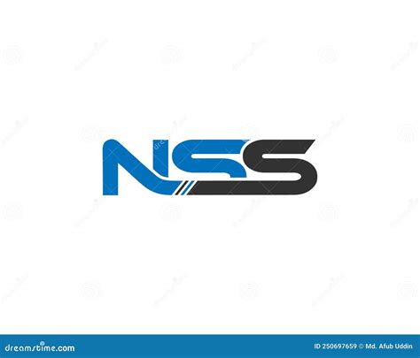 Letter NSS Modern Logo Icon Design Stock Vector - Illustration of ...