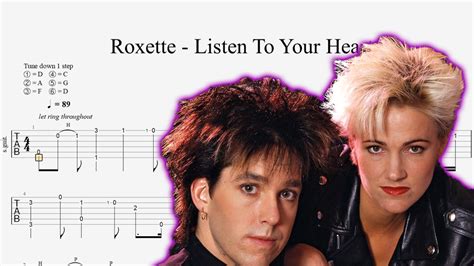 Roxette – Listen To Your Heart Fingerstyle Guitar Tabs | Guitar Pro 8 – Pinoy Music Blog