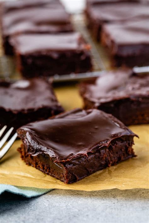 The BEST FUDGIEST BROWNIE FROSTING - Crazy for Crust