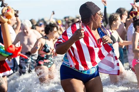 Coney Island Polar Bear New Year's Day Swim 2019 in pics