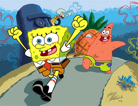 SpongeBob Fan Art by BM-Illustrations on DeviantArt