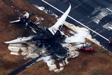 Japan Airlines Passengers Say It Was a ‘Miracle’ They Escaped Burning Plane