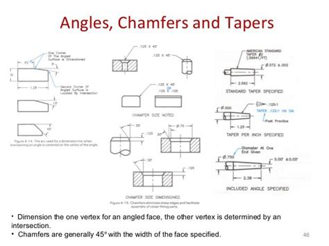 chamfer shown in manufacturing drawing - Google Search | Manufacturing, Design, Drawings