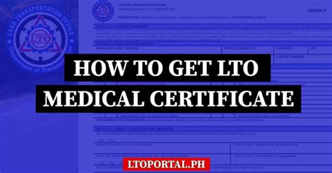 How to Apply LTO Medical Certificate - LTO Portal PH