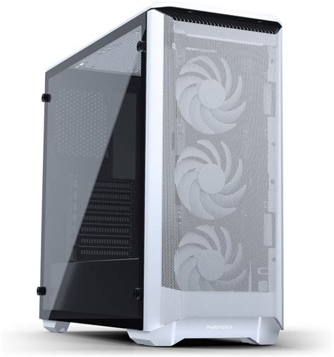 Phanteks P400A Eclipse Temp Glass RGB White | NetOnNet