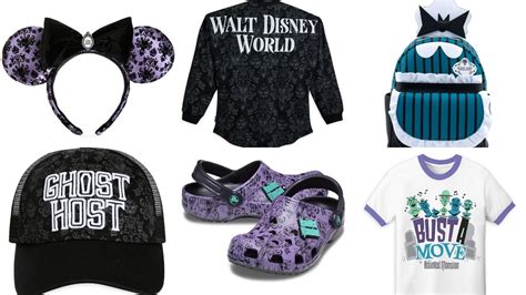 SHOP: NEW "The Haunted Mansion" Merchandise Collection (Spirit Jerseys, Loungefly, Crocs, and ...