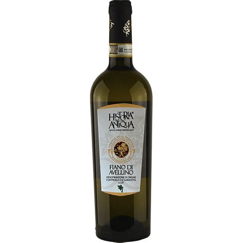 Fiano di Avellino DOCG - confezione da 6 bottiglie - Historia Antiqua ...