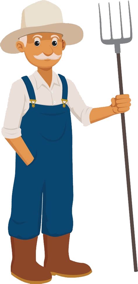 Farmer No Background - PNG Play