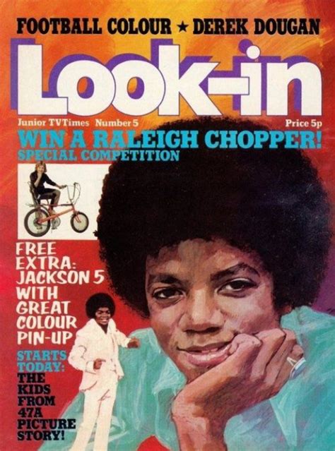 Michael Jackson Featured On Cover of Look-In Magazine - Michael Jackson ...