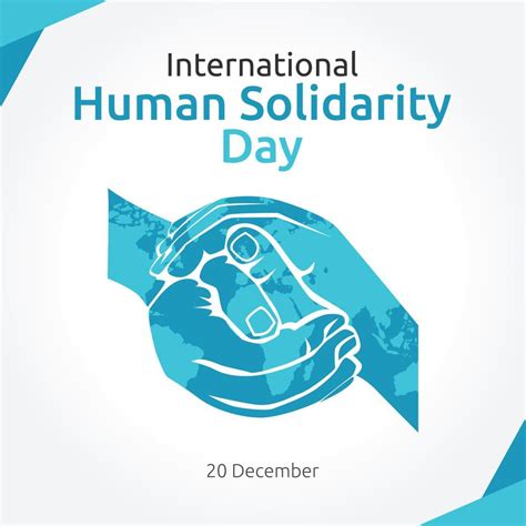 International Human Solidarity Day Vector Design Illustration. 5140470 Vector Art at Vecteezy