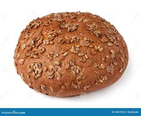 Brown bread loaf stock photo. Image of seeds, shadow - 23615102