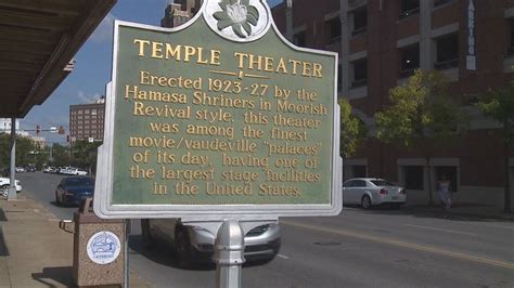 Recognizing the Temple Theatre's 100th Anniversary - YouTube